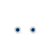 Aspinal Of London Debutante Sapphire & Diamond Stud Earrings