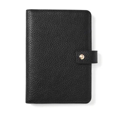 Aspinal Of London Deluxe Family Travel Wallet In Black