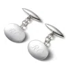 Aspinal Of London Domed & Torpedo Cufflinks