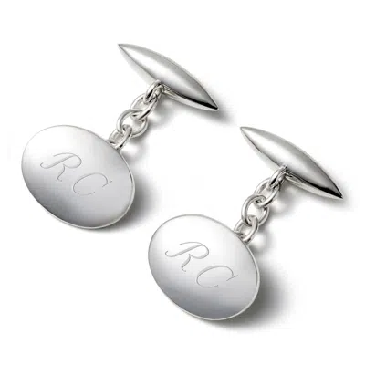 Aspinal Of London Domed & Torpedo Cufflinks