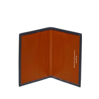 Aspinal Of London Double Fold Credit Card Holder In Multi