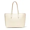 Aspinal Of London East West Tote Bag In White