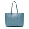 Aspinal Of London East West Tote In Blue