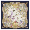 Aspinal Of London Edwardian Garden Silk Scarf
