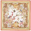 Aspinal Of London Silk Edwardian Garden Scarf
