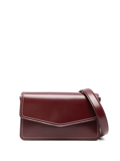 Aspinal Of London Eliza Leather Mini Bag In Brown