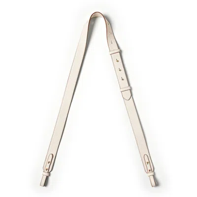 Aspinal Of London Ella Bag Strap In White