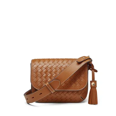 Aspinal Of London Ella Crossbody Bag In Brown