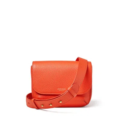 Aspinal Of London Ella Crossbody Bag In Orange