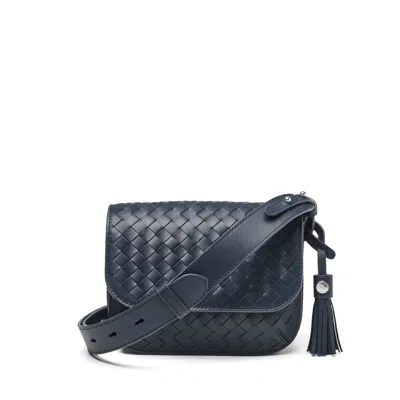 Aspinal Of London Ella Crossbody Bag In Blue