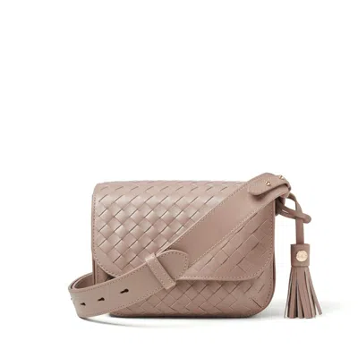 Aspinal Of London Ella Crossbody In Neutral