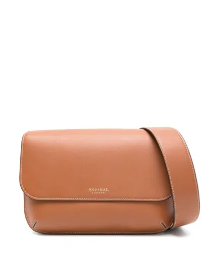 Aspinal Of London Ella Grande Crossbody Bag In 褐色