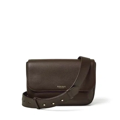 Aspinal Of London Ella Grande Crossbody In Brown