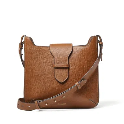Aspinal Of London Ella Hobo In Brown