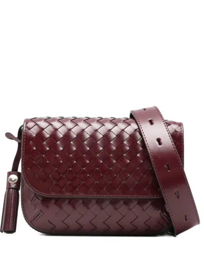 Aspinal Of London Ella Leather Mini Bag In Red