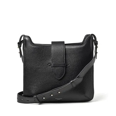 Aspinal Of London Ella Messenger In Black