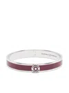 Aspinal Of London Enamel Bangle Bracelet In Silber