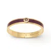 Aspinal Of London Enamel Bangle In Multi