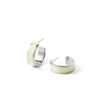 Aspinal Of London Enamel Hoop Earrings