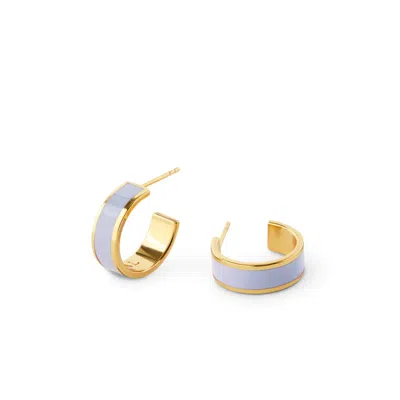 Aspinal Of London Enamel Hoop Earrings