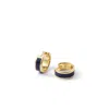 Aspinal Of London Enamel Huggie Earrings