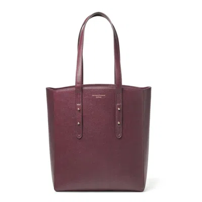 Aspinal Of London Essential Tote In Red