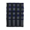 Aspinal Of London Exploded Check Wool Scarf
