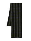 Aspinal Of London Exploded Scarf In Green