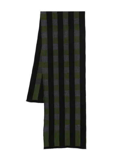 Aspinal Of London Exploded Scarf In Green