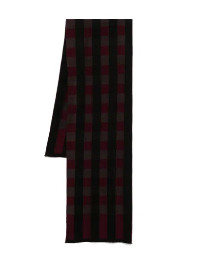 Aspinal Of London Exploded Scarf In Red