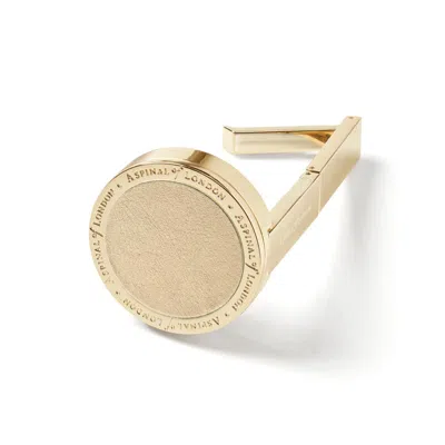 Aspinal Of London Foldable Purse Hook In Gold