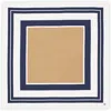 Aspinal Of London Geometric Silk Scarf In Brown