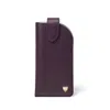 Aspinal Of London Glasses Case With Tab In Multi