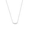 Aspinal Of London Graduting Diamond Necklace In Green