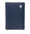 ASPINAL OF LONDON GRAINED LEATHER CREDIT CARD CASE