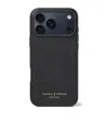 Aspinal Of London Grained Leather Iphone 17 Pro Case In Black