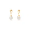 Aspinal Of London Hampton Teardrop Pearl Earrings