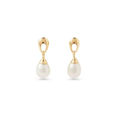 Aspinal Of London Hampton Teardrop Pearl Earrings