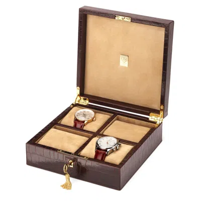 Aspinal Of London Harrison Four Piece Watch Box