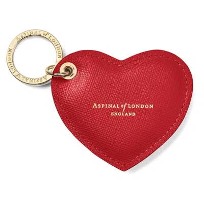 Aspinal Of London Heart Key Ring