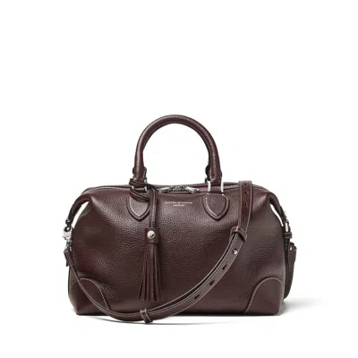 Aspinal Of London Hudson Bags In Red