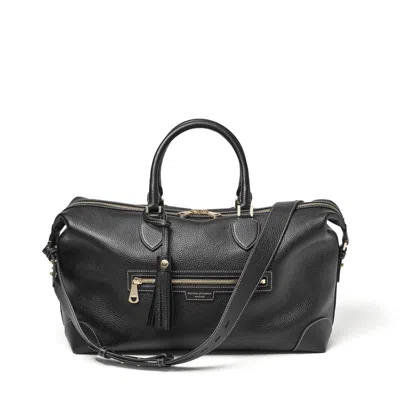 Aspinal Of London Hudson Flight Work Bag In Black