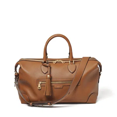 Aspinal Of London Hudson Flight Work Bag In Brown