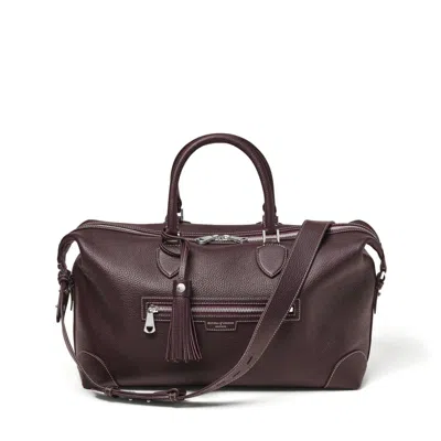 Aspinal Of London Hudson Flight Work Bag In Red