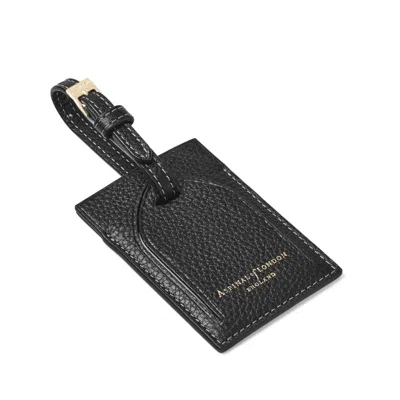 Aspinal Of London Hudson Luggage Tag In Black