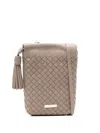 Aspinal Of London Hudson Mini Crossbody Bag In Gray