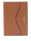 Aspinal Of London Hudson Passport Cover In Brown