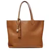 Aspinal Of London Womens Tan Hudson Oversized Leather Tote Bag