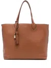 Aspinal Of London Womens Tan Hudson Oversized Leather Tote Bag In Brown