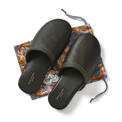 Aspinal Of London Hudson Travel Slippers In Animal Print